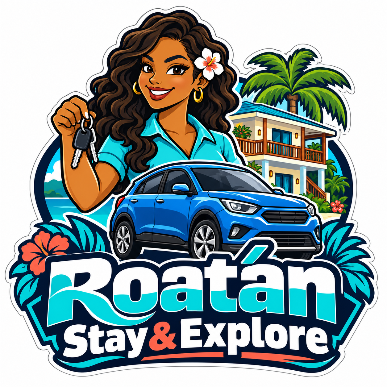 Roatán Stay & Explore character emblem